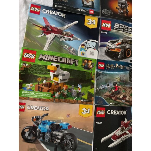 LEGO Creator & Harry Potter Instruction Manuals Only  Lot - Picture 8 of 11
